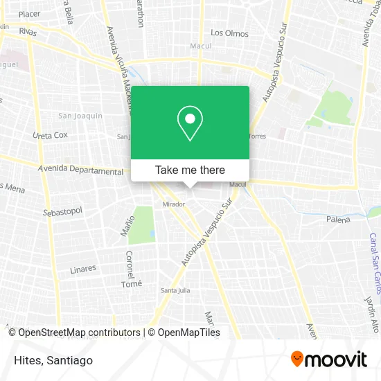 Hites map