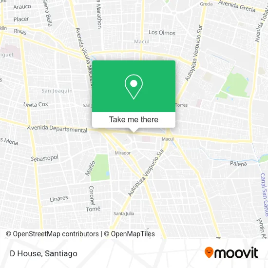 D House map