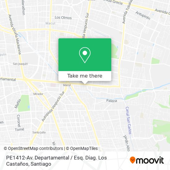 PE1412-Av. Departamental / Esq. Diag. Los Castaños map