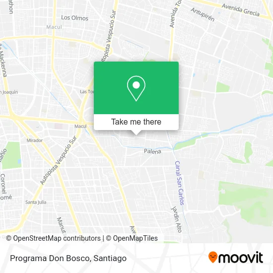 Programa Don Bosco map