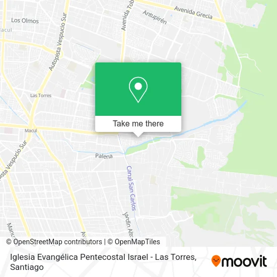 Iglesia Evangélica Pentecostal Israel - Las Torres map