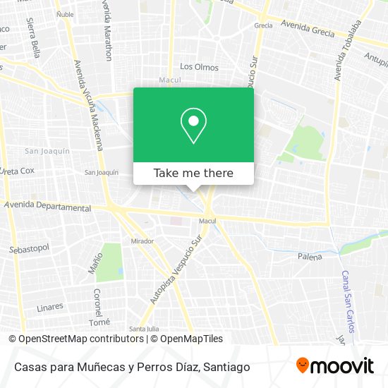 Mapa de Casas para Muñecas y Perros Díaz