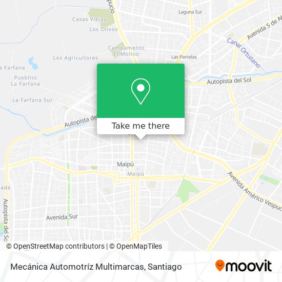 Mecánica Automotríz Multimarcas map