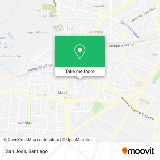 San Jose map