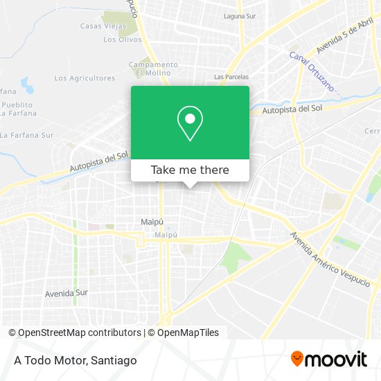 Mapa de A Todo Motor