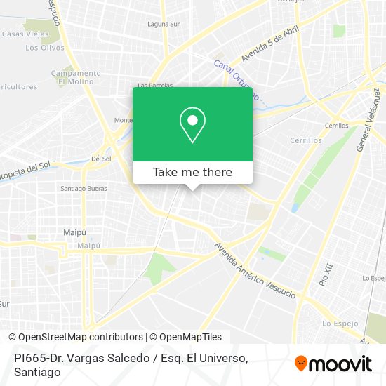 PI665-Dr. Vargas Salcedo / Esq. El Universo map