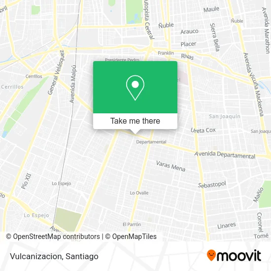 Vulcanizacion map