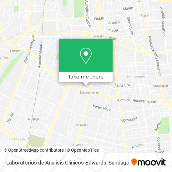 Laboratorios de Analisis Clinicos-Edwards map