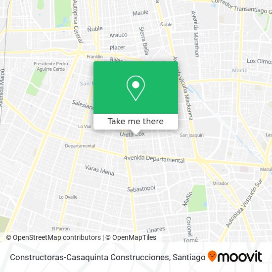 Constructoras-Casaquinta Construcciones map