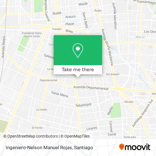 Ingeniero-Nelson Manuel Rojas map