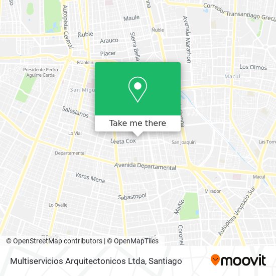 Multiservicios Arquitectonicos Ltda map