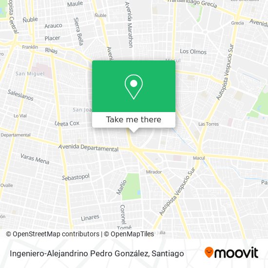 Ingeniero-Alejandrino Pedro González map