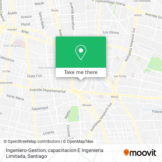 Ingeniero-Gestion, capacitacion E Ingenieria Limitada map