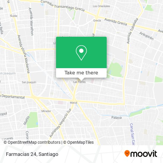 Farmacias 24 map