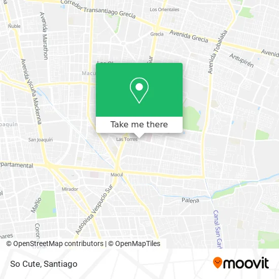 So Cute map