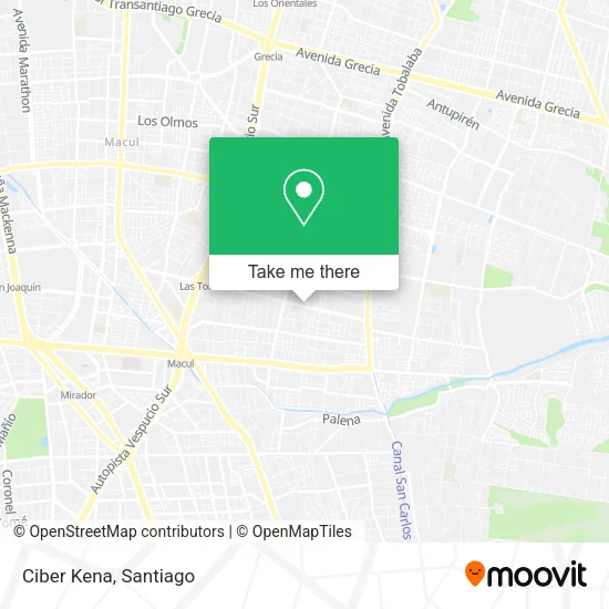 Ciber Kena map