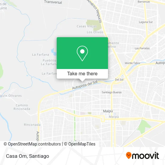 Casa Om map