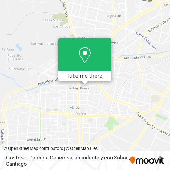 Mapa de Gostoso . Comida Generosa, abundante y con Sabor.