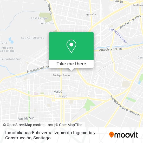 Mapa de Inmobiliarias-Echeverria Izquierdo Ingeniería y Construcción