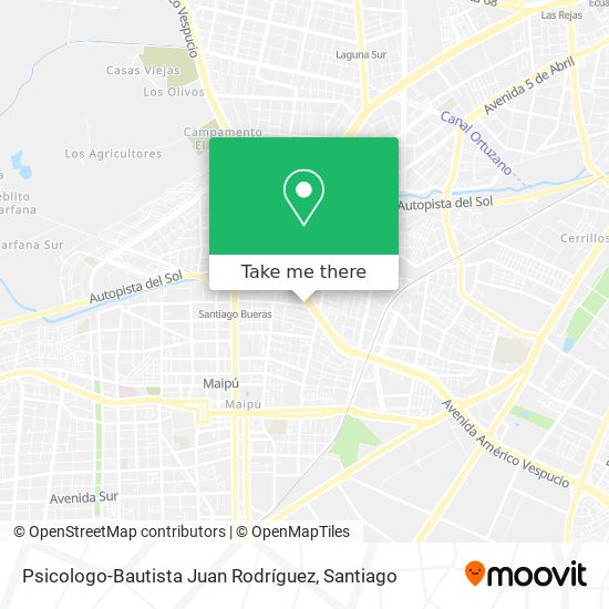 Psicologo-Bautista Juan Rodríguez map