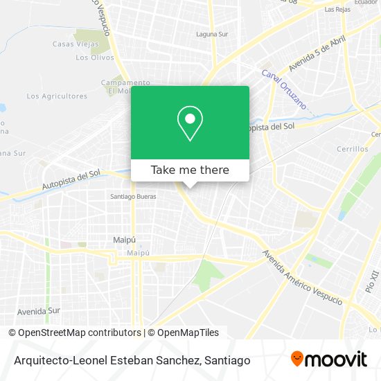Arquitecto-Leonel Esteban Sanchez map