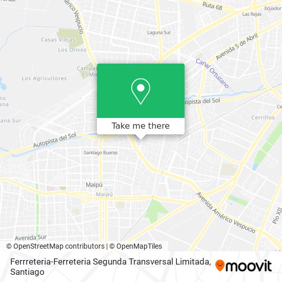 Ferrreteria-Ferreteria Segunda Transversal Limitada map