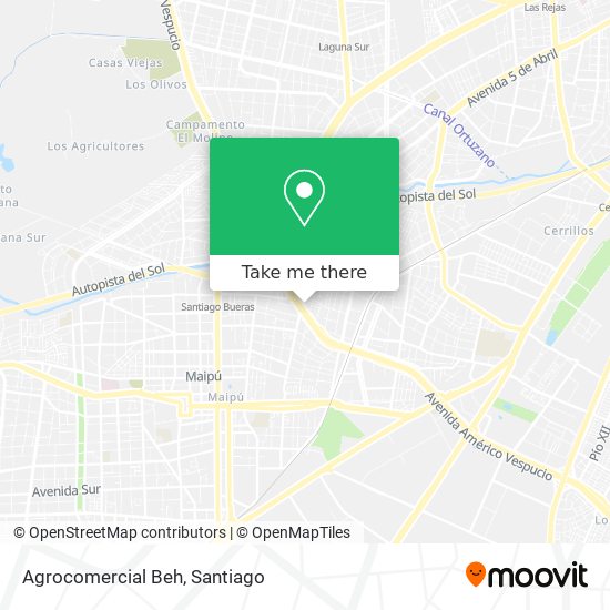 Agrocomercial Beh map