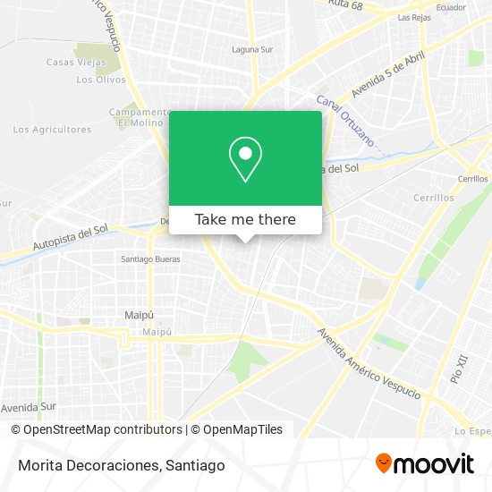 Morita Decoraciones map