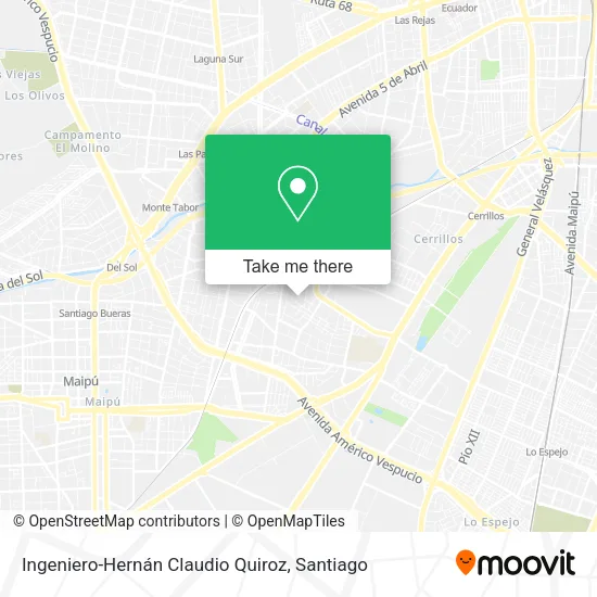 Ingeniero-Hernán Claudio Quiroz map