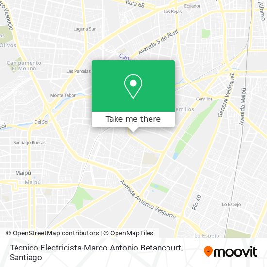 Técnico Electricista-Marco Antonio Betancourt map