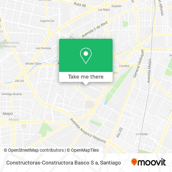 Mapa de Constructoras-Constructora Basco S a