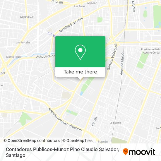 Mapa de Contadores Públicos-Munoz Pino Claudio Salvador