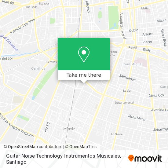 Guitar Noise Technology-Instrumentos Musicales map