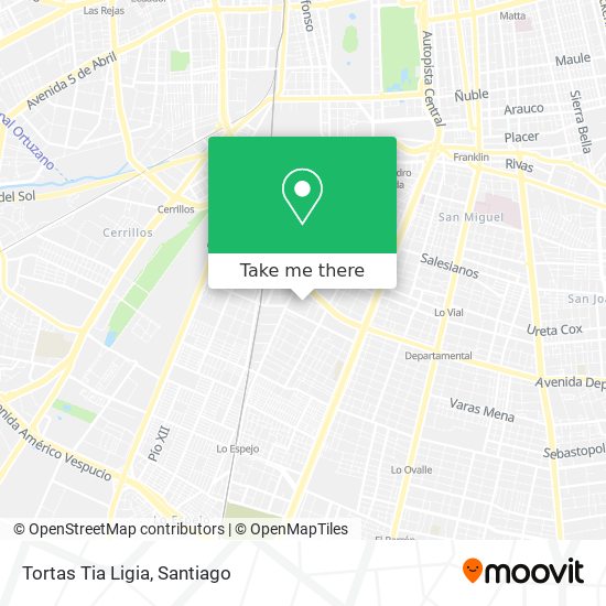 Tortas Tia Ligia map