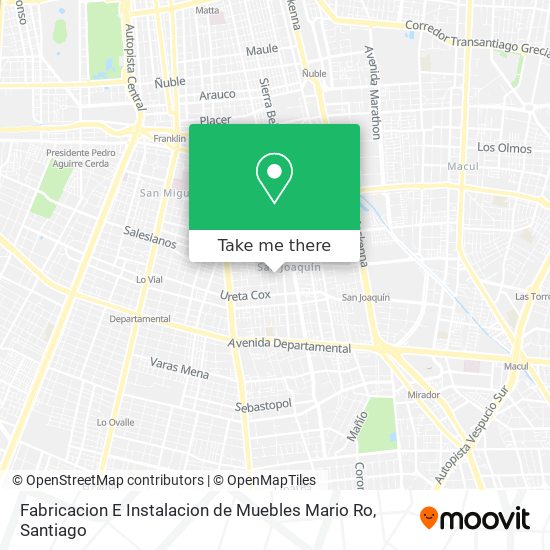 Fabricacion E Instalacion de Muebles Mario Ro map