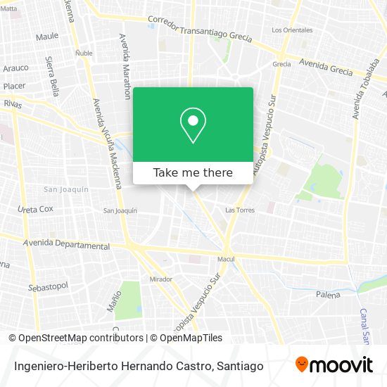 Ingeniero-Heriberto Hernando Castro map