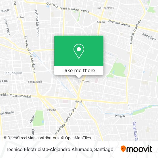 Mapa de Técnico Electricista-Alejandro Ahumada