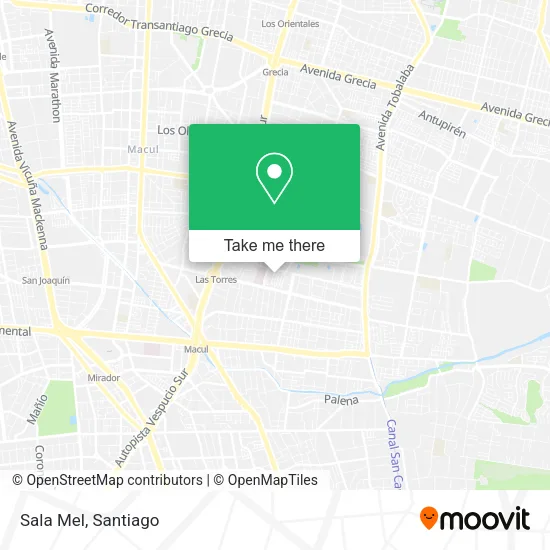 Sala Mel map