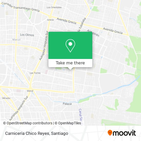 Carniceria Chico Reyes map