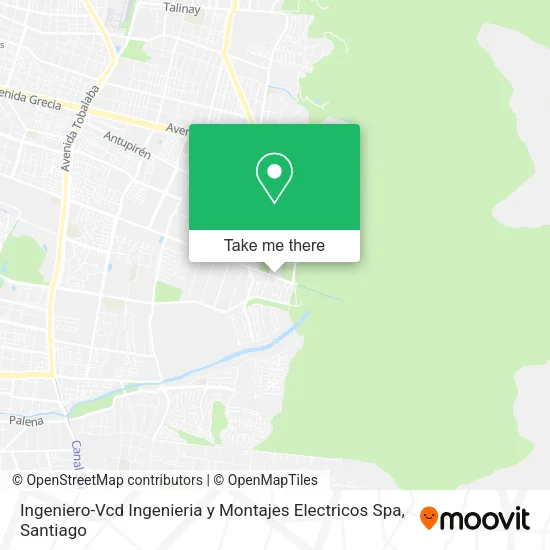 Ingeniero-Vcd Ingenieria y Montajes Electricos Spa map