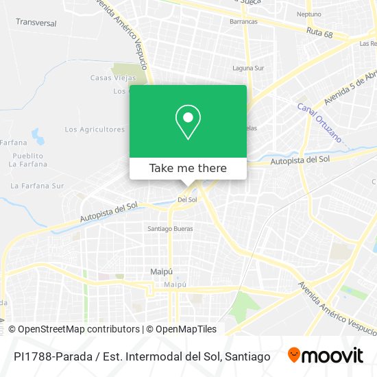 PI1788-Parada / Est. Intermodal del Sol map
