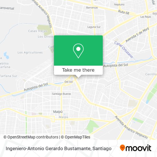 Ingeniero-Antonio Gerardo Bustamante map