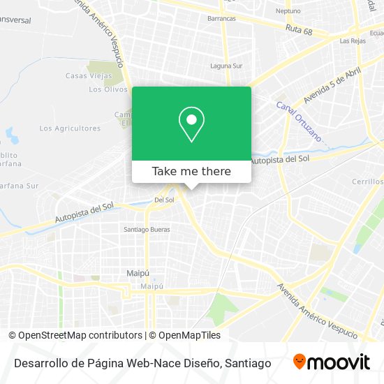 Desarrollo de Página Web-Nace Diseño map