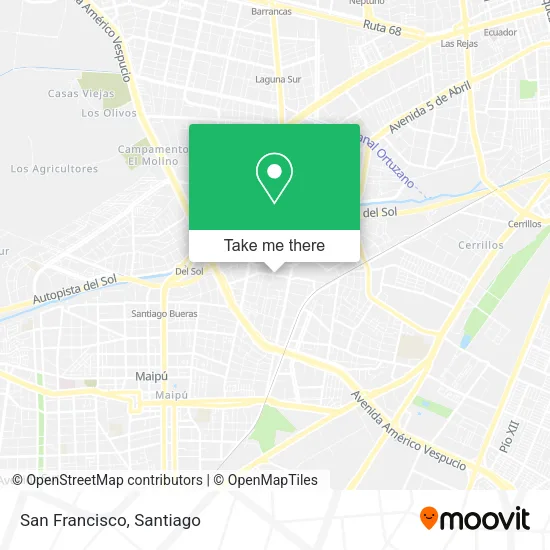 San Francisco map