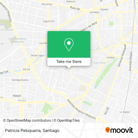 Patricia Peluquería map