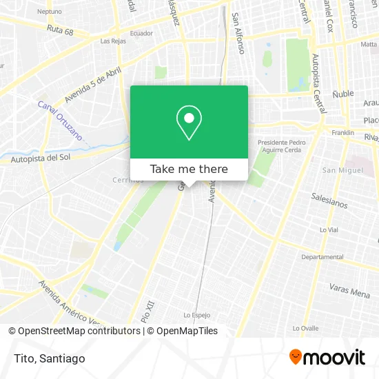 Tito map