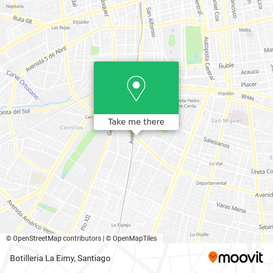 Botilleria La Eimy map