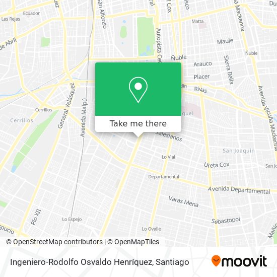 Mapa de Ingeniero-Rodolfo Osvaldo Henríquez