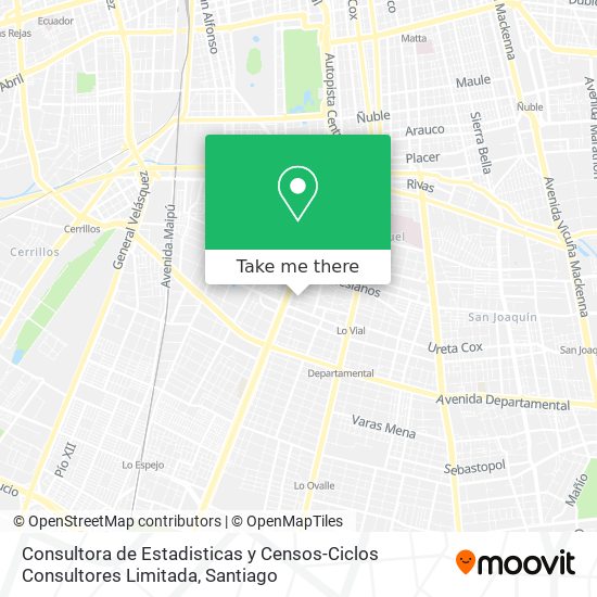 Consultora de Estadisticas y Censos-Ciclos Consultores Limitada map