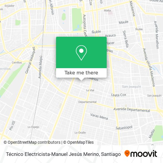 Mapa de Técnico Electricista-Manuel Jesús Merino